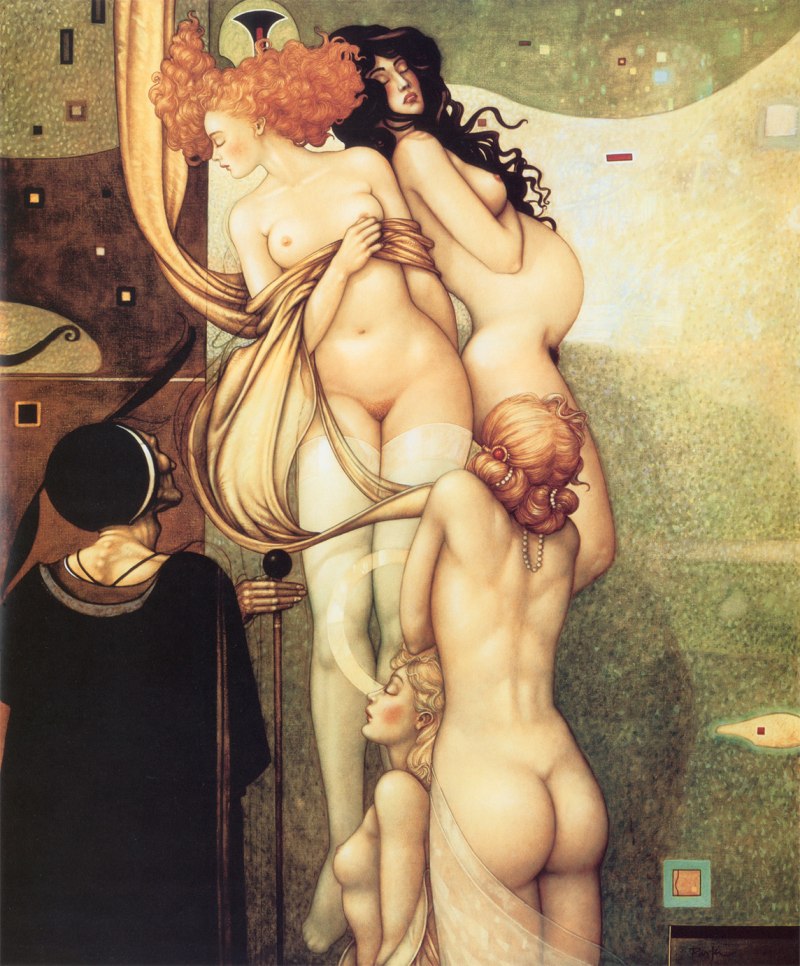 Современная порнографическая живопись