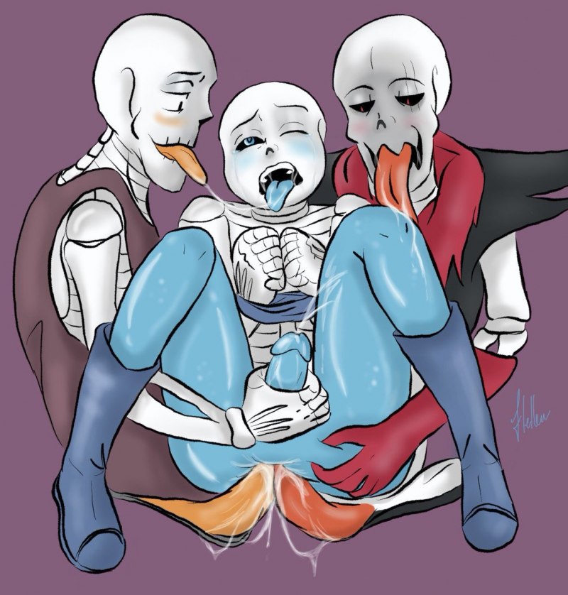 Комикс Блу Санс хентай