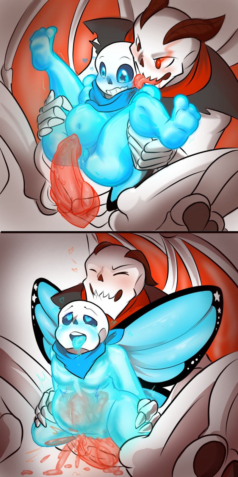 Хентай андертейл Блу Санс