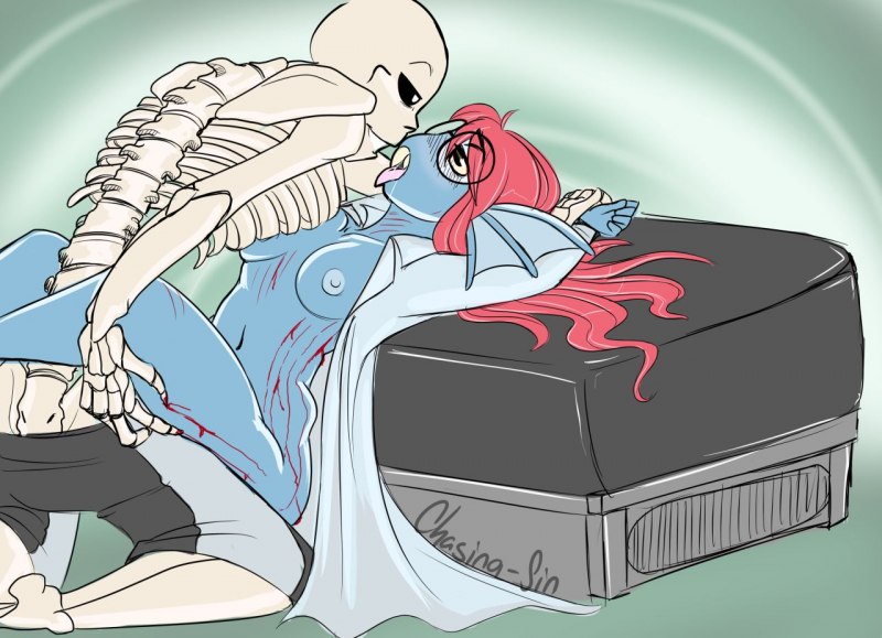 Xxx андертейл Папирус и Андайн