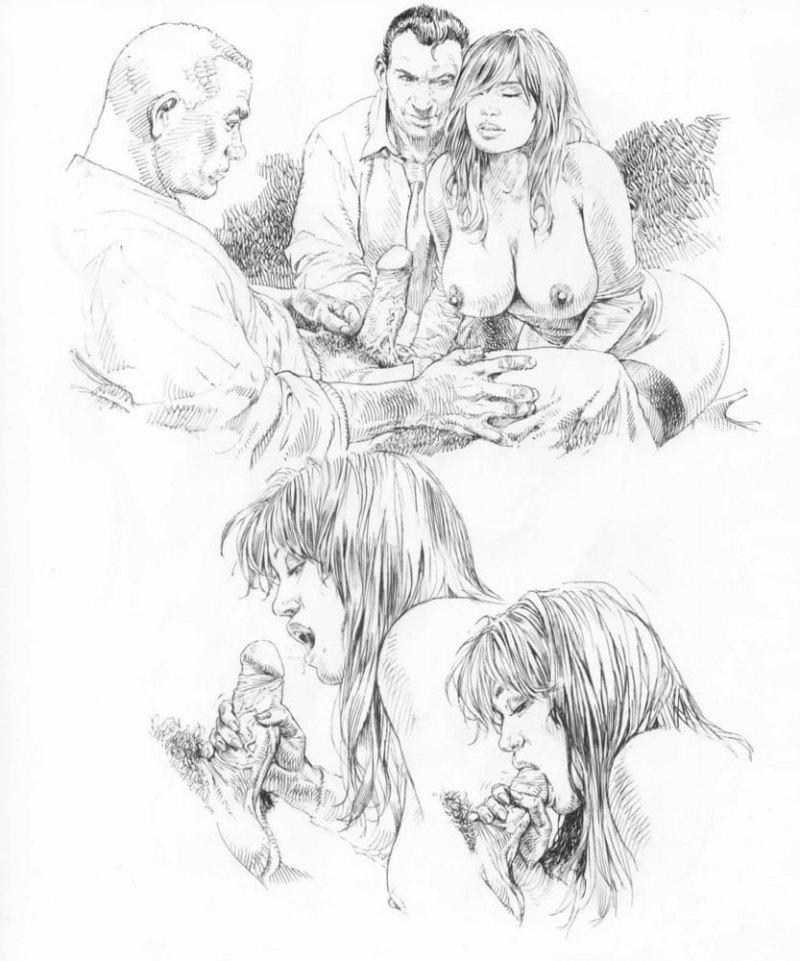 Рисование эротических комиксов