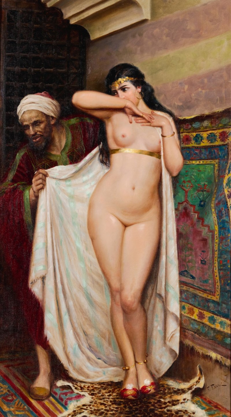 Девушки на невольничьем рынке