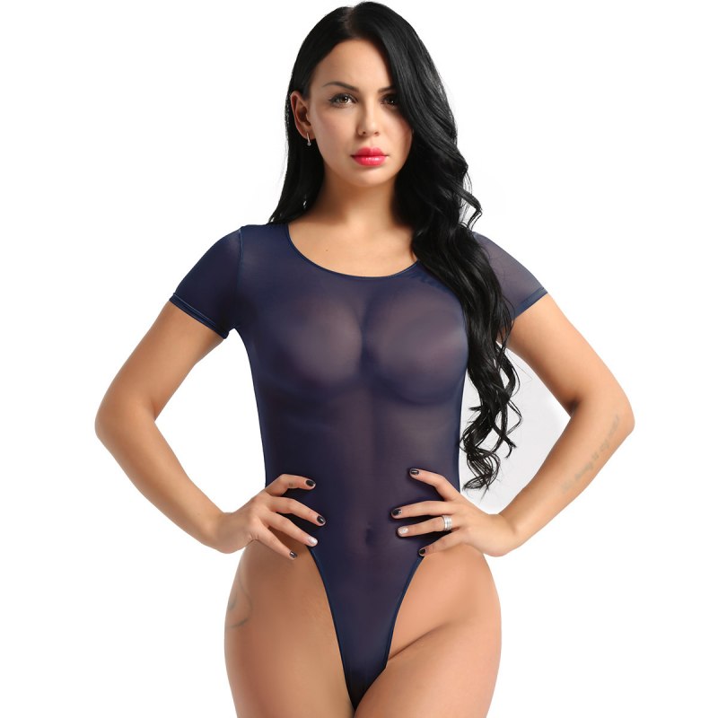 Sheer Bodysuit стринги