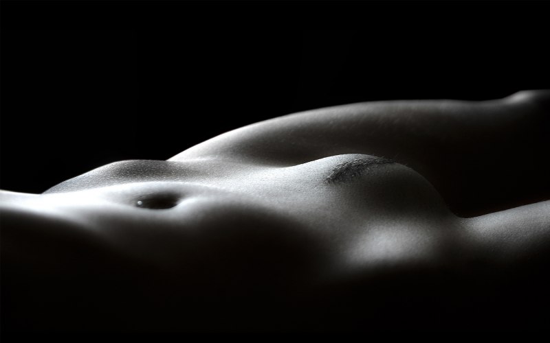 Макросъемка женского тела