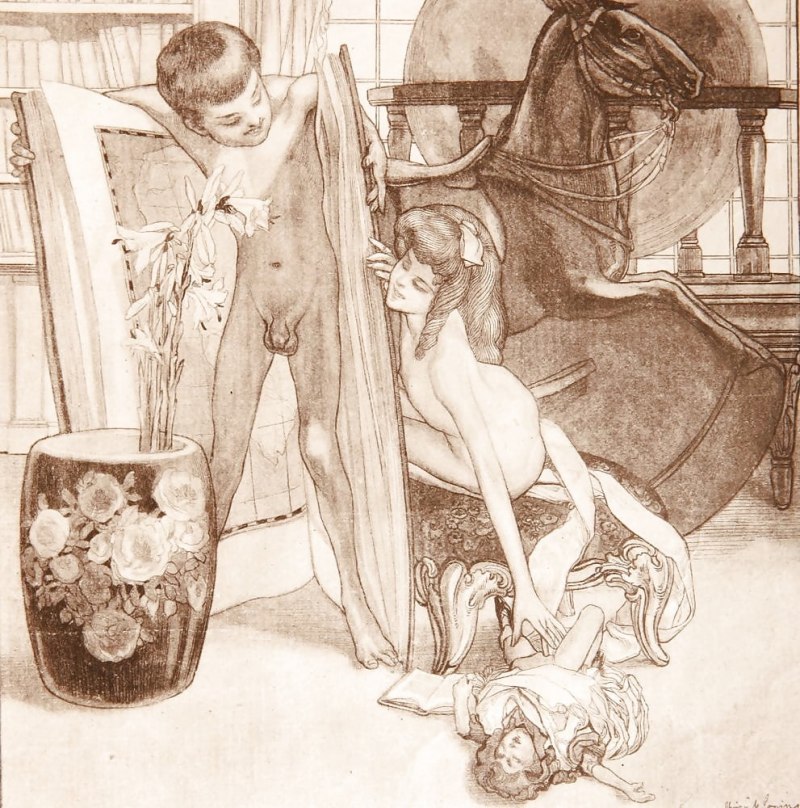 Эротические Гравюры Франца фон Байроса