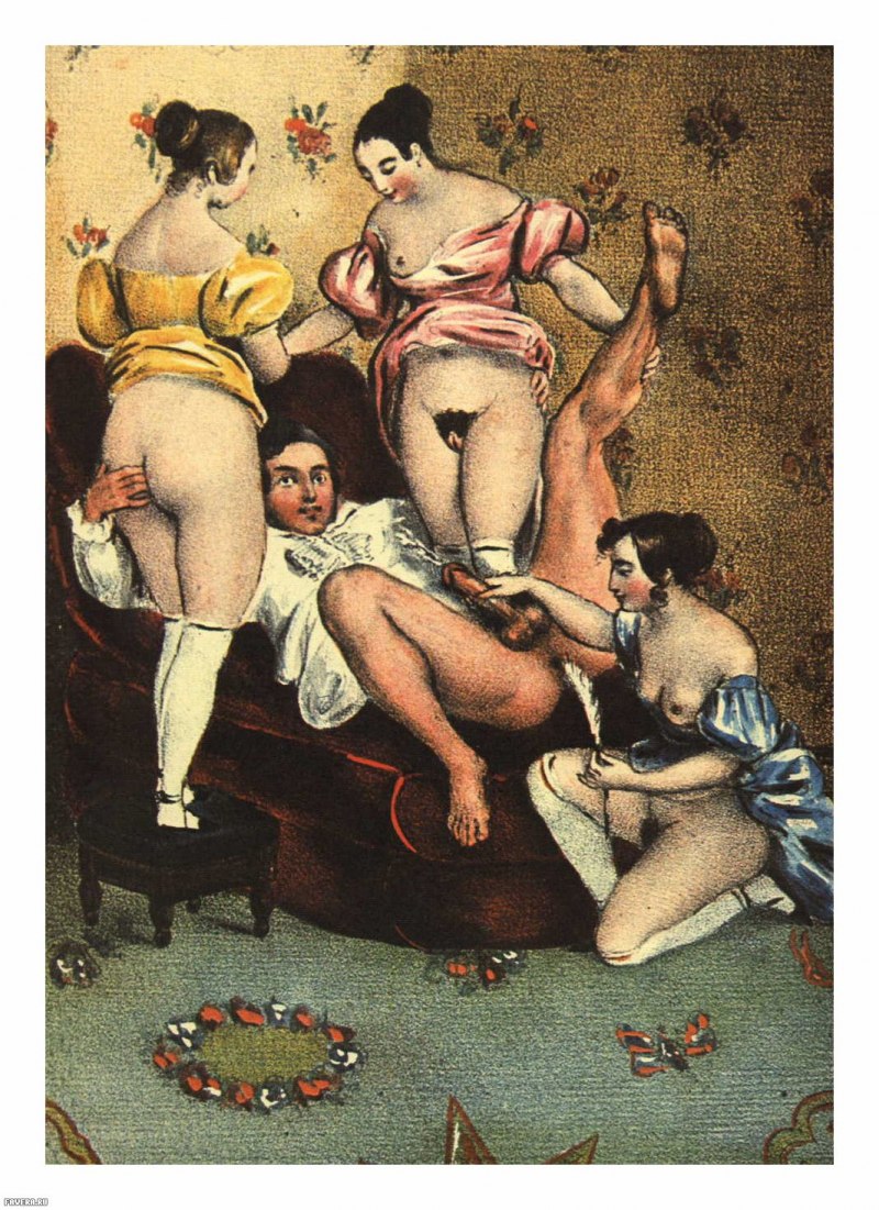 Старинная порнографическая живопись