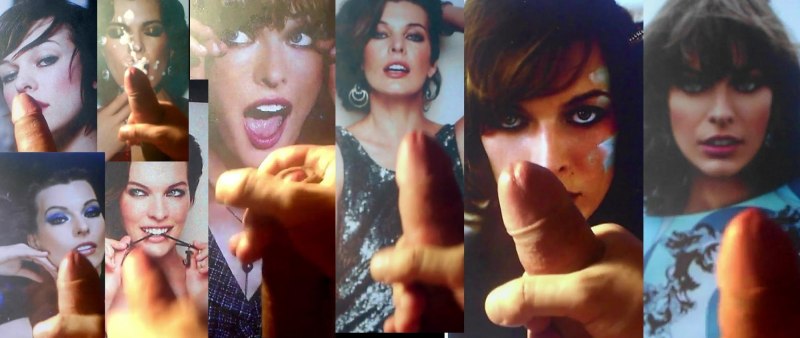 Милла Йовович фейк бдсм