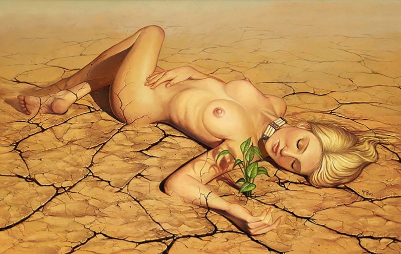 Красивые голые женщины арт