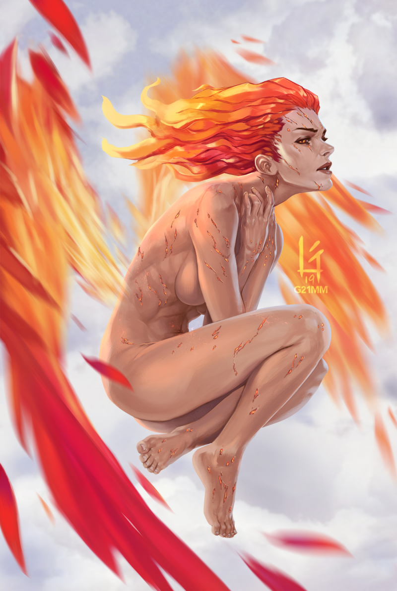 Марвел Джин грей голая