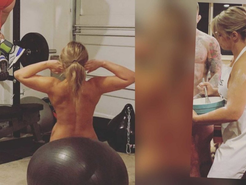 Пейдж Ванзант с мужем голые