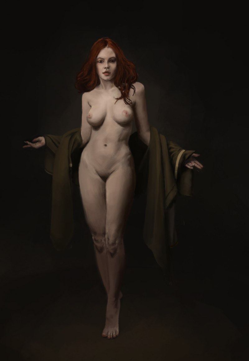 Анна Кущенко Чапман ню