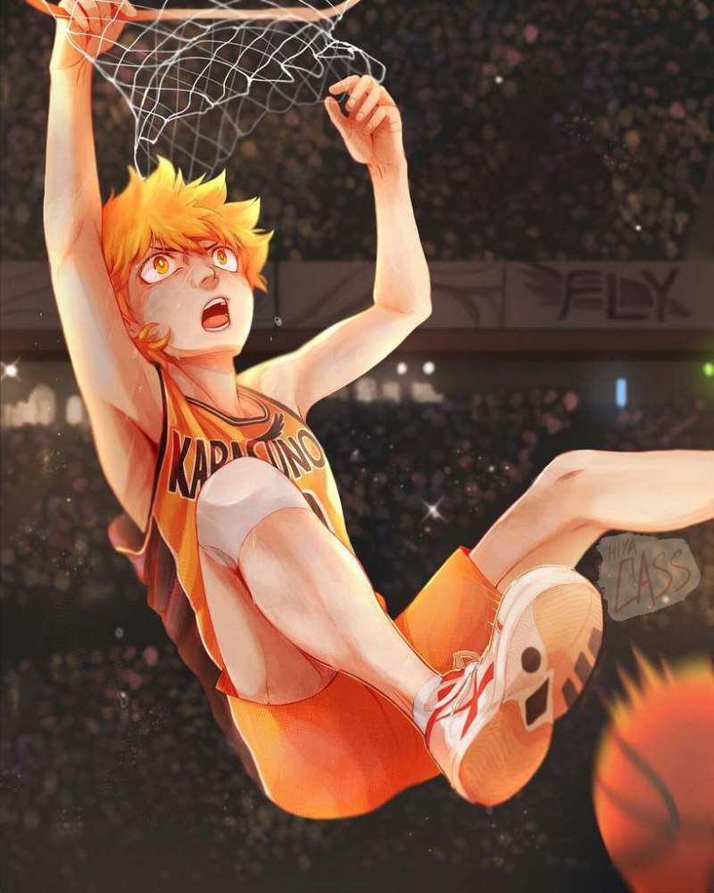 Аниме баскетбол Haikyuu