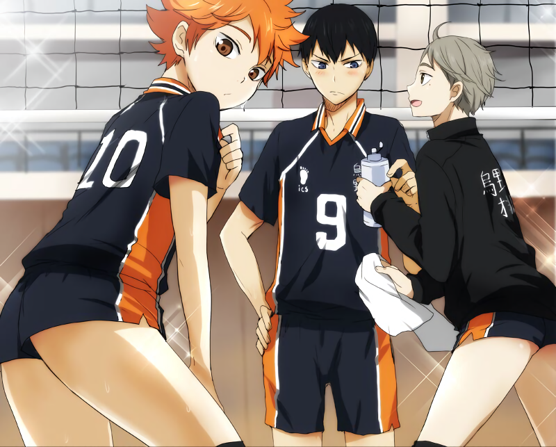 Сугавара Хината и Кагеяма