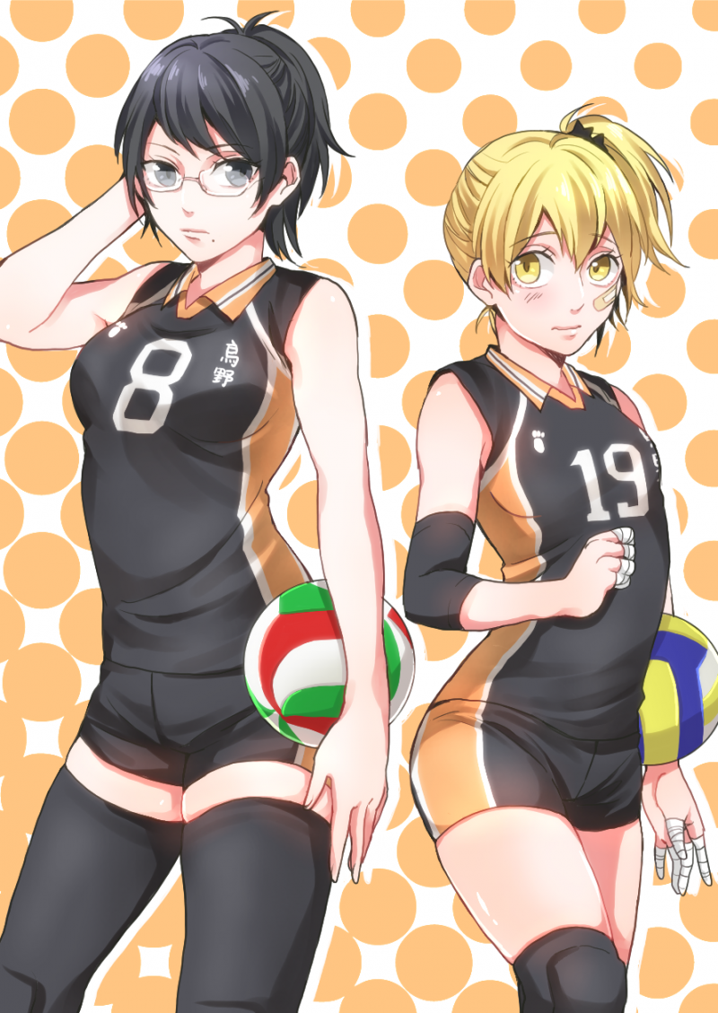 Haikyuu Шимидзу и ячи