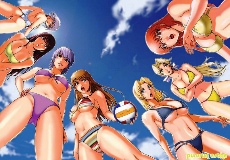 Хентай девушки волейболистки