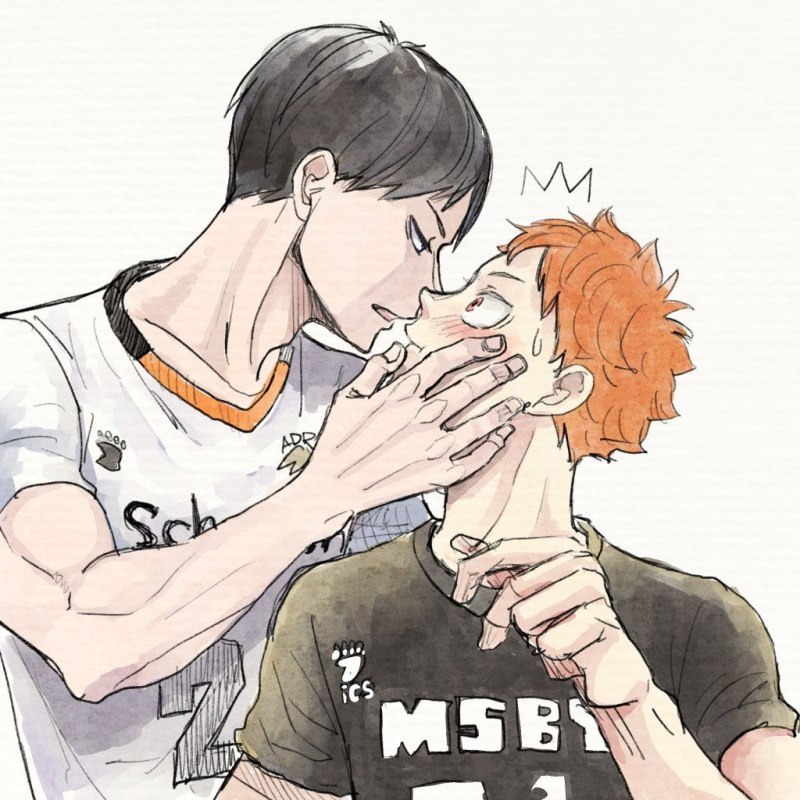 Волейбол Бокуто и Акаши