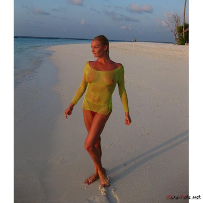 Николай Басков и Анастасия Волочкова на Мальдивах