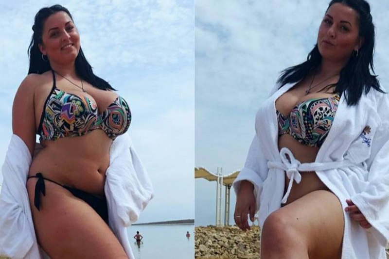 Рима Пенджиева в бикини