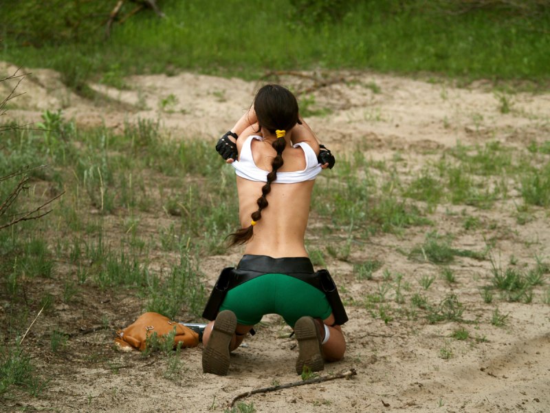 Бьянка Боушам Лара Крофт