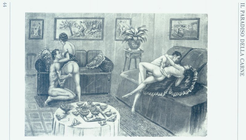 Первые порнографические рисунки