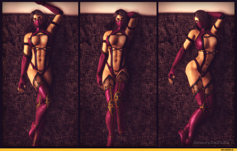 Мортал комбат голая Милена косплей