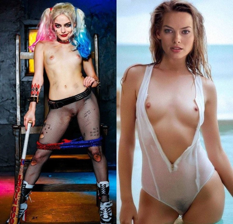 Голая Харли Квин из игры
