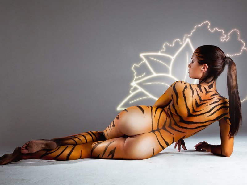 Бодиарт фото девушек