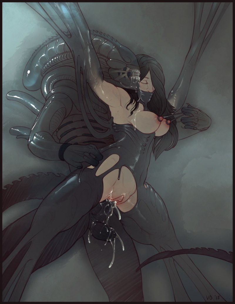 Хентай чужой Ксеноморф