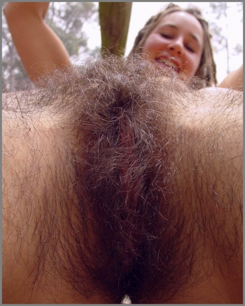 Сильно волосатые вагины