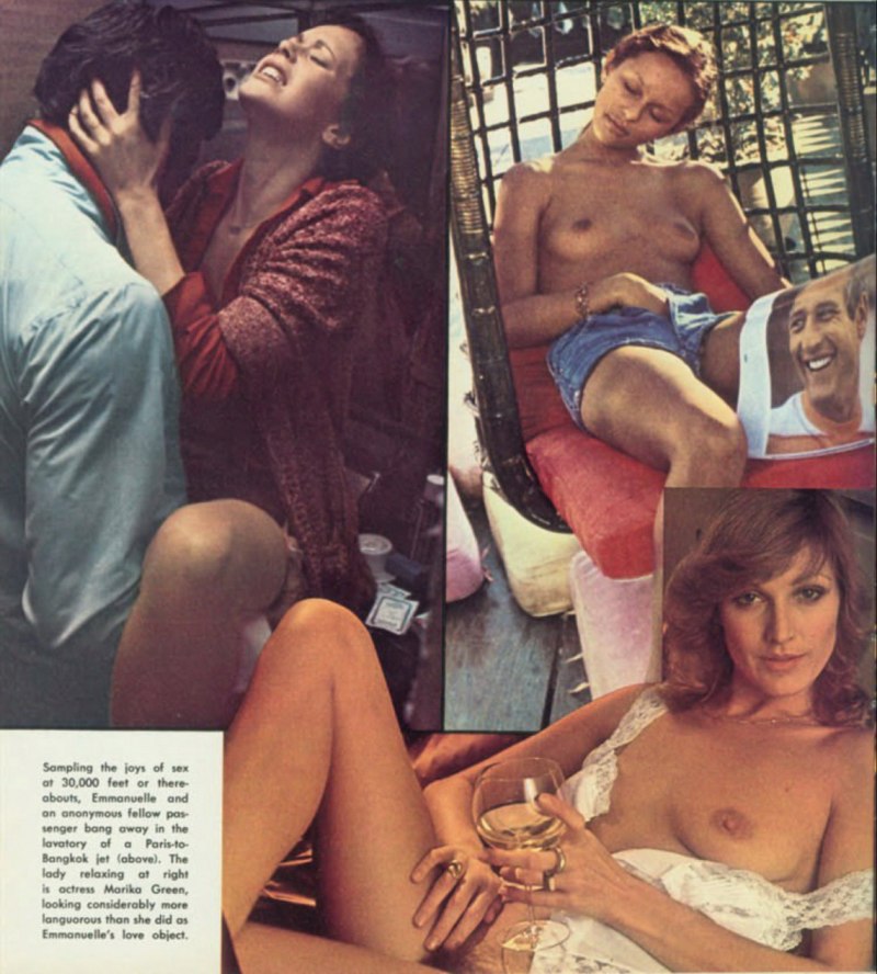 Голая Эммануэль Сильвия Кристель 1974