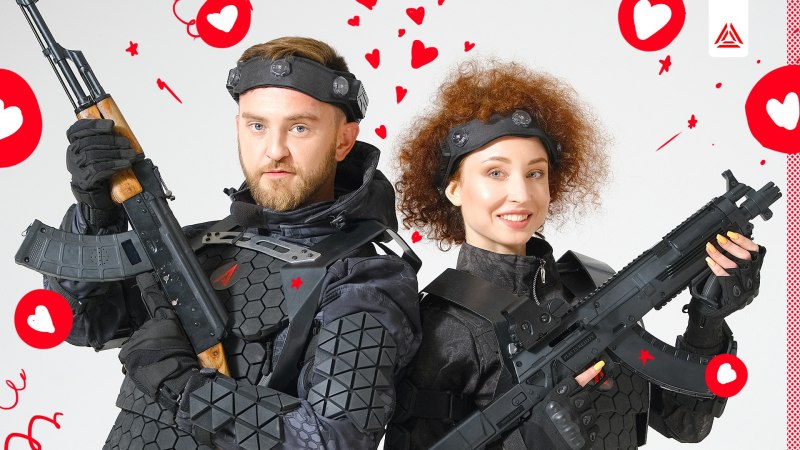 Аренный лазертаг Звездный десант