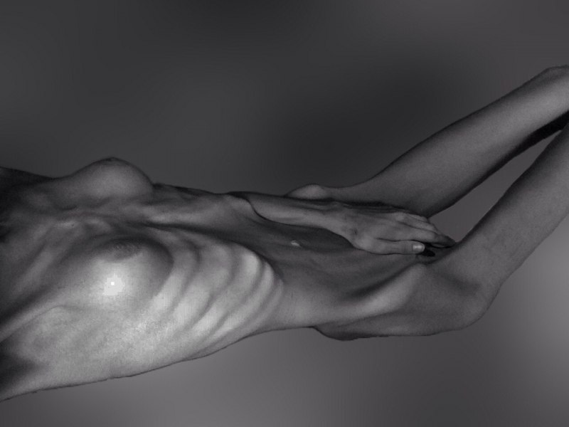 Красивые голые Анорексички