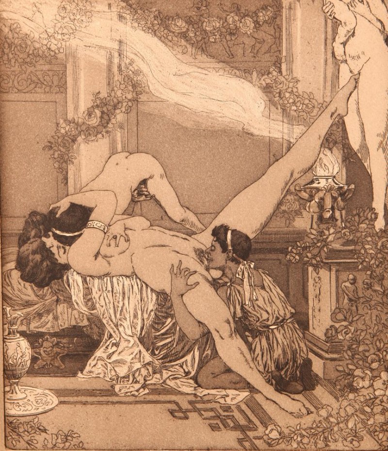 Эротические рисунки Jean-Claude Morisot