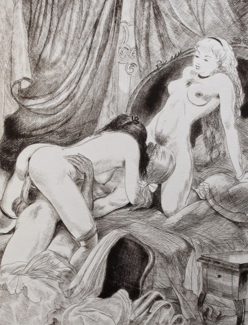 Эротические иллюстрации Графика