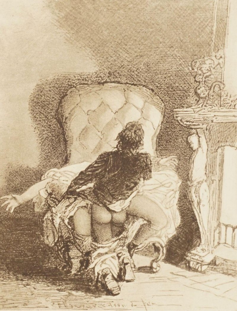 Старинная порнографическая живопись