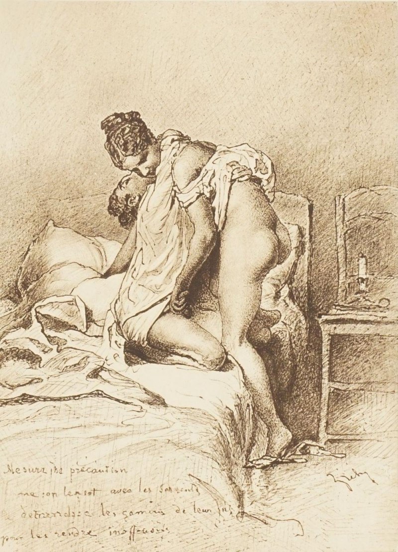 Старинные эротические изображения