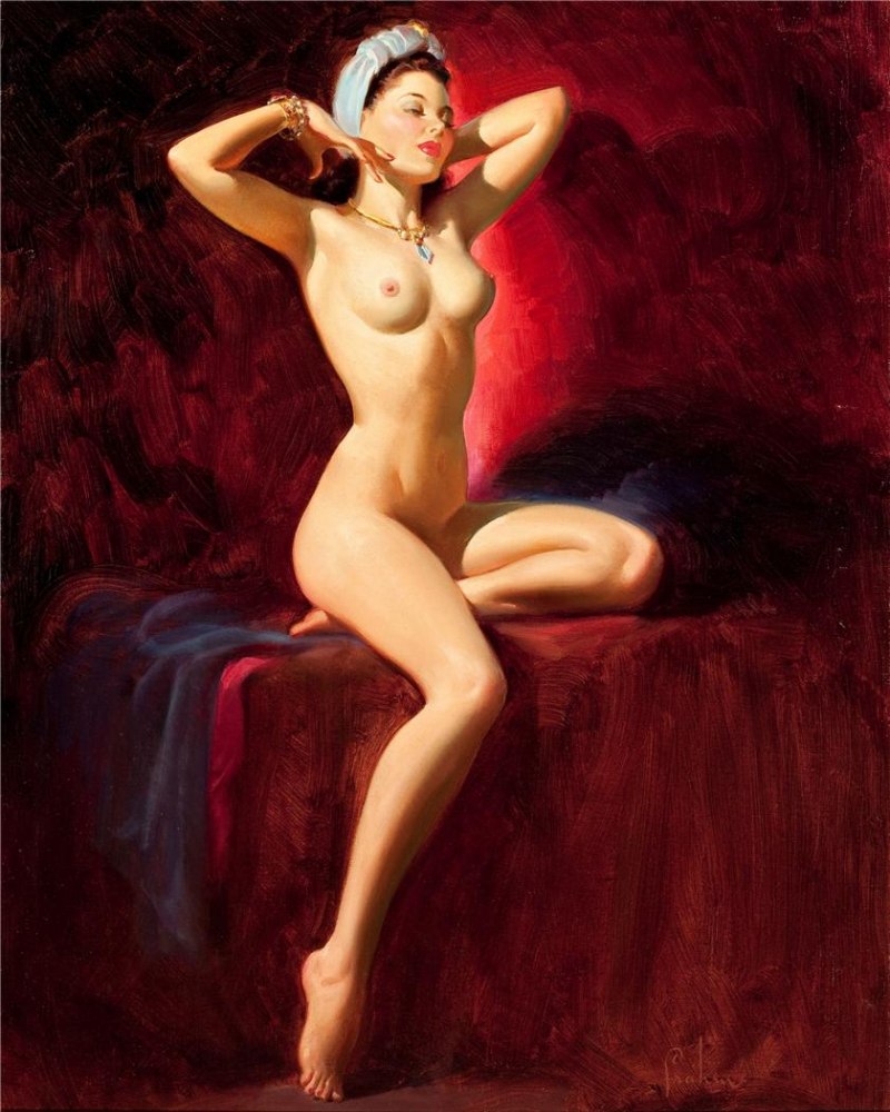 Эротический женский портрет