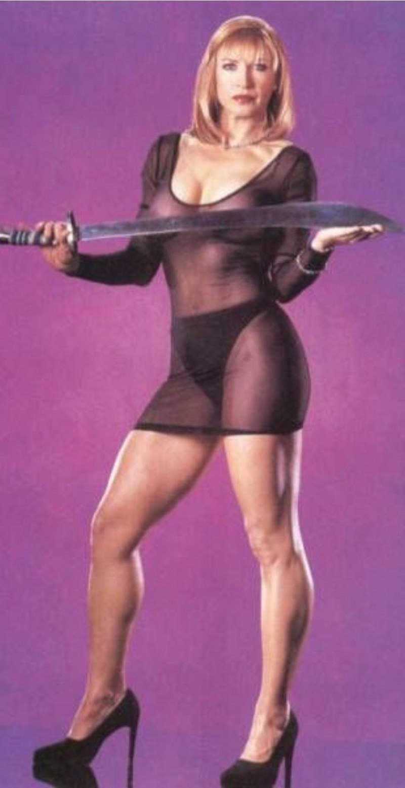 Синтия Ротрок в молодости