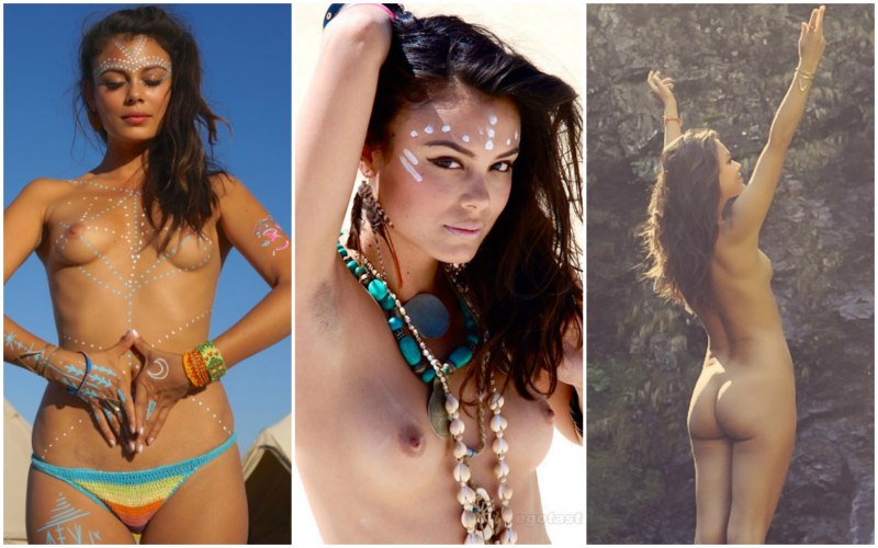 Голая актриса Натали Келли.