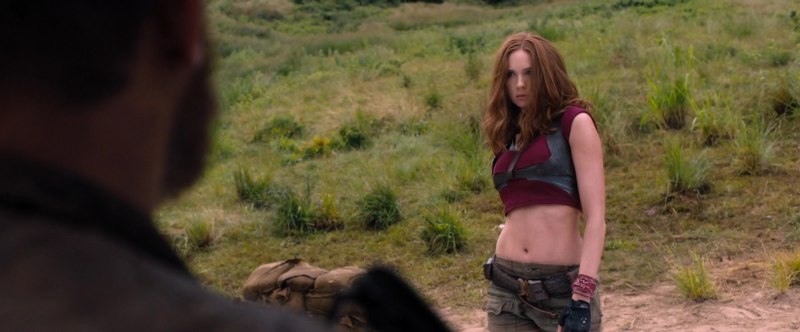 Карен Гиллан Джуманджи 2 sexxx