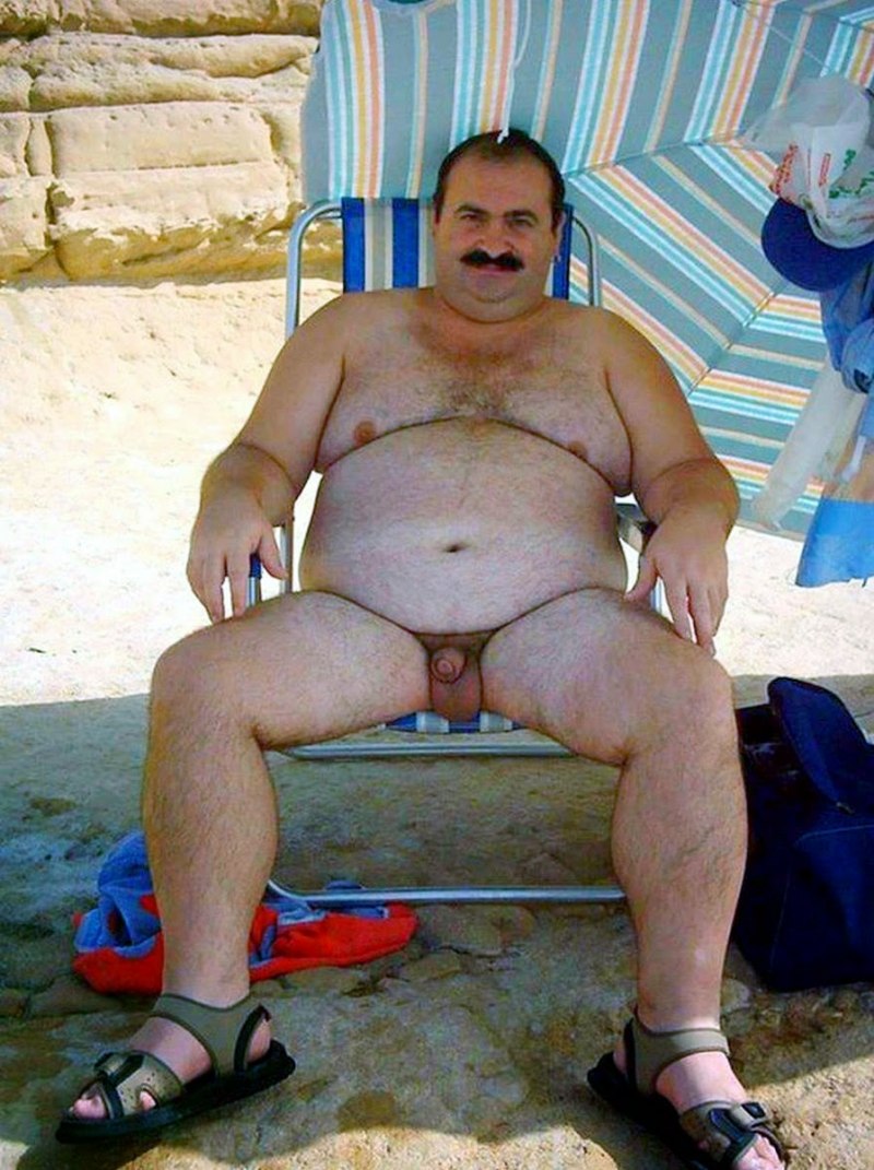 Полненькие мужчины голые
