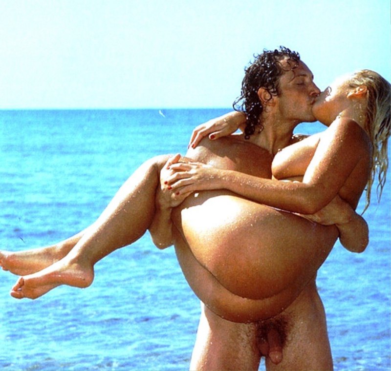 Мужчины женщины пляж ню