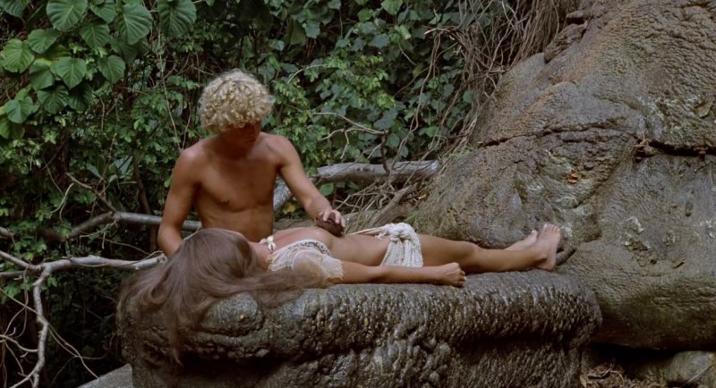 Брук Шилдс голубая Лагуна голая