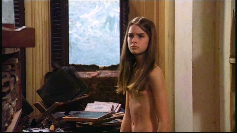 Брук Шилдс голая вагина