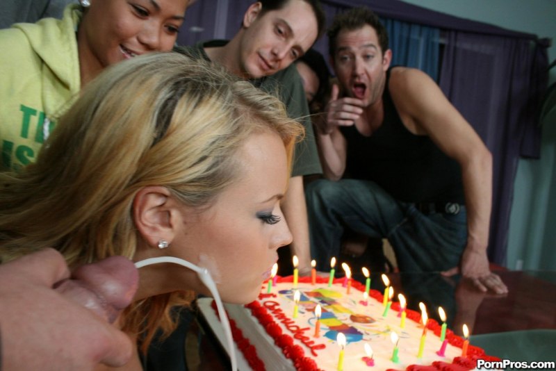 Порнушка на день рождения
