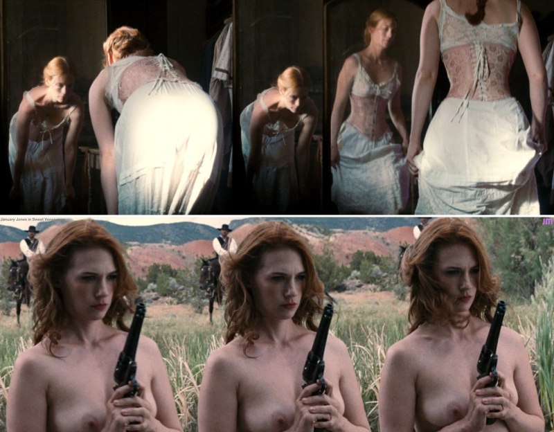 Дженьюари Джонс сиськи