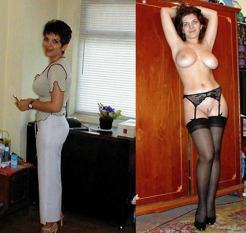 Мамки в одежде и без одежды