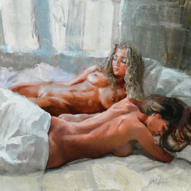 Голые мужчины в бане ретро