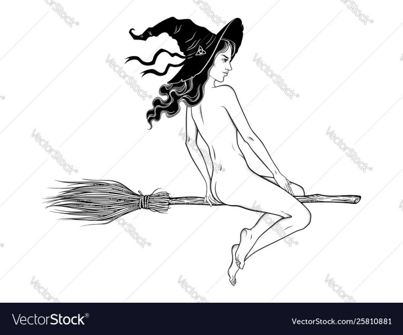 Ню бдсм на метле рисунки