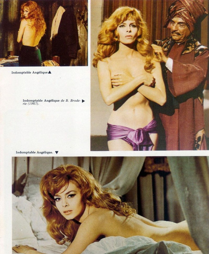 Мишель Мерсье Анжелика голая